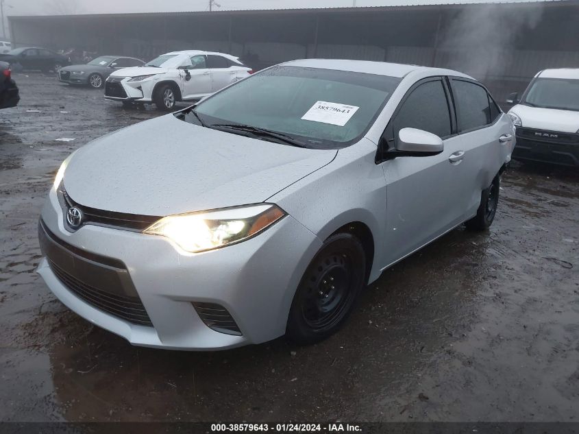 2016 TOYOTA COROLLA L/LE/LE PLS/PRM/S/S PLS - 2T1BURHE6GC557898