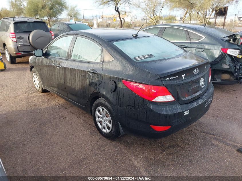 2013 HYUNDAI ACCENT GLS/GS - KMHCT4AE7DU350046