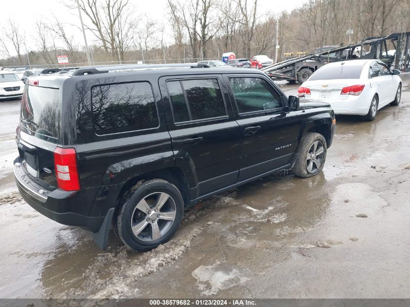 2016 JEEP PATRIOT HIGH ALTITUDE EDITION - 1C4NJRFB4GD545959