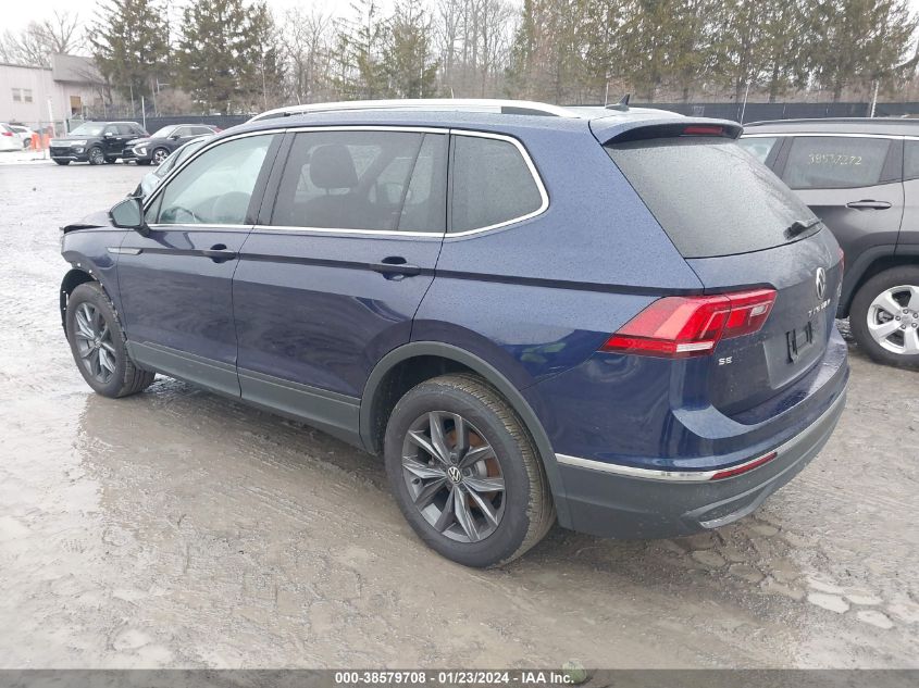 2022 VOLKSWAGEN TIGUAN 2.0T SE - 3VV2B7AX4NM124205