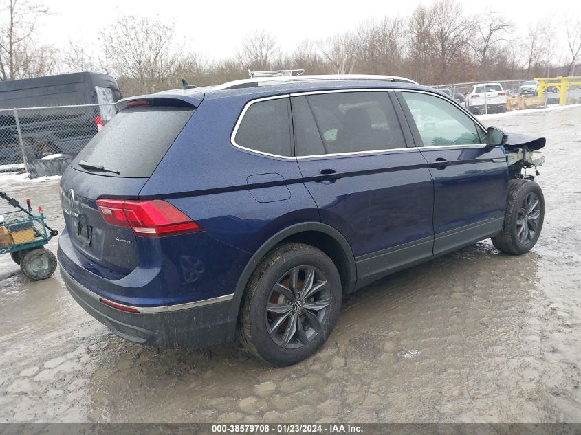 2022 VOLKSWAGEN TIGUAN 2.0T SE - 3VV2B7AX4NM124205