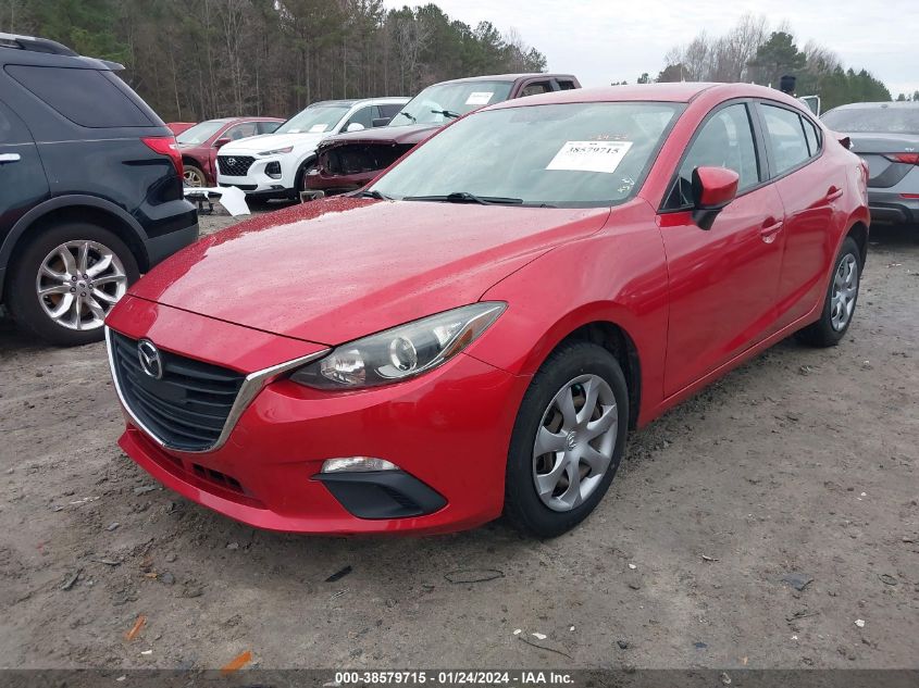 2014 MAZDA MAZDA3 I SPORT - JM1BM1U7XE1143209