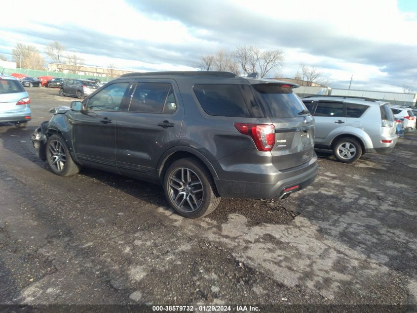2017 FORD EXPLORER SPORT - 1FM5K8GT9HGD19412