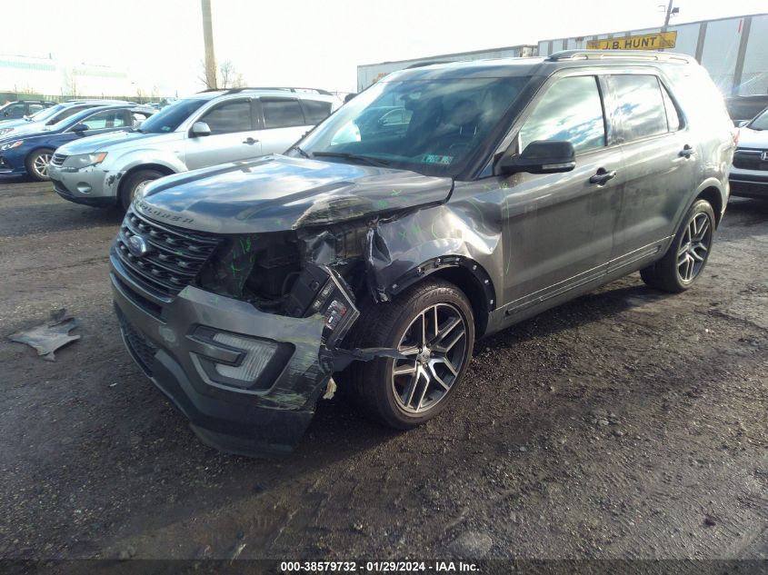 2017 FORD EXPLORER SPORT - 1FM5K8GT9HGD19412