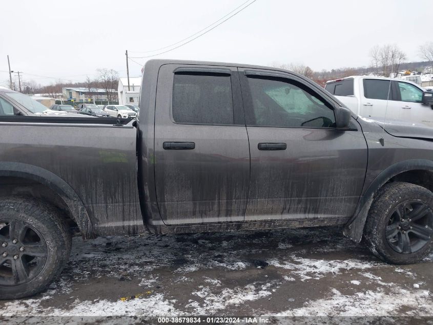 2021 RAM 1500 CLASSIC WARLOCK QUAD CAB 4X4 6'4 BOX - 1C6RR7GT4MS506230