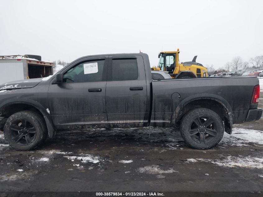 2021 RAM 1500 CLASSIC WARLOCK QUAD CAB 4X4 6'4 BOX - 1C6RR7GT4MS506230