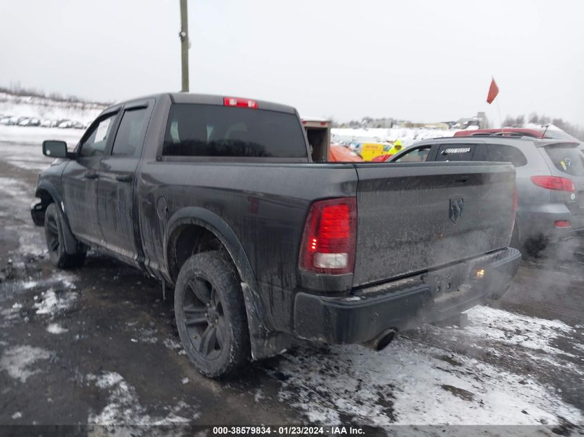 2021 RAM 1500 CLASSIC WARLOCK QUAD CAB 4X4 6'4 BOX - 1C6RR7GT4MS506230