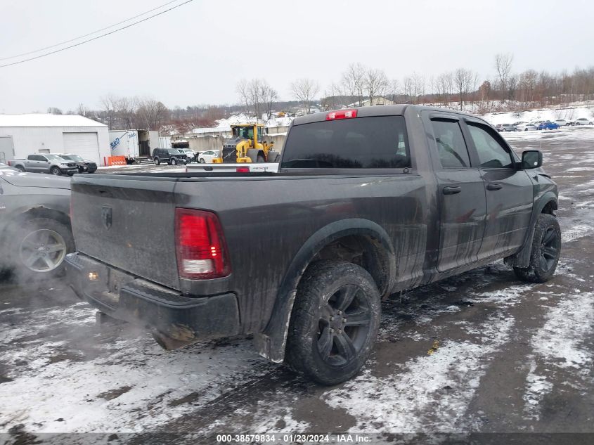 2021 RAM 1500 CLASSIC WARLOCK QUAD CAB 4X4 6'4 BOX - 1C6RR7GT4MS506230