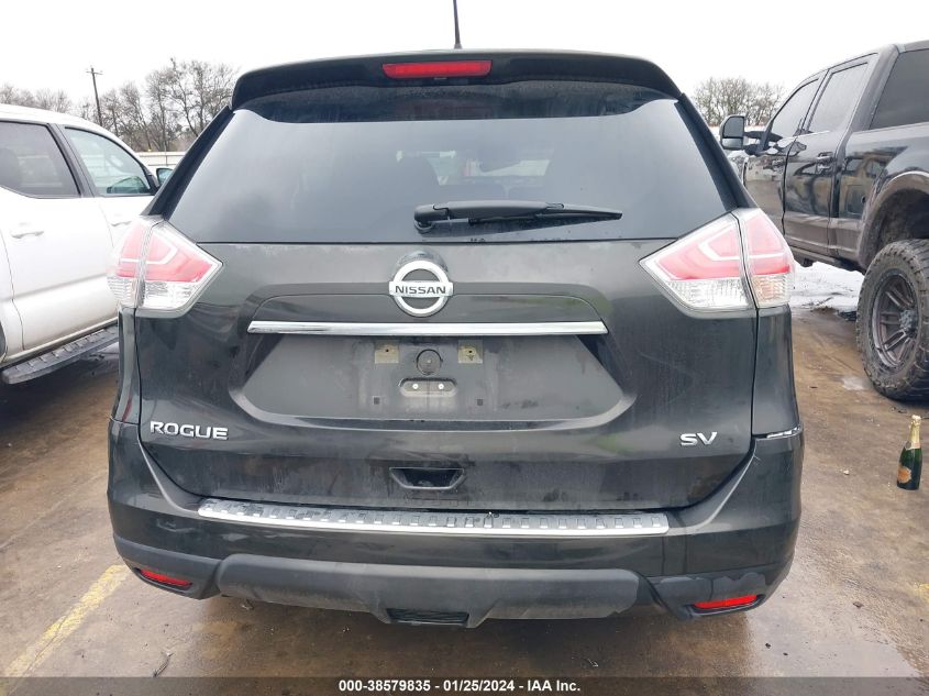 2016 NISSAN ROGUE S/SL/SV - KNMAT2MT3GP667447