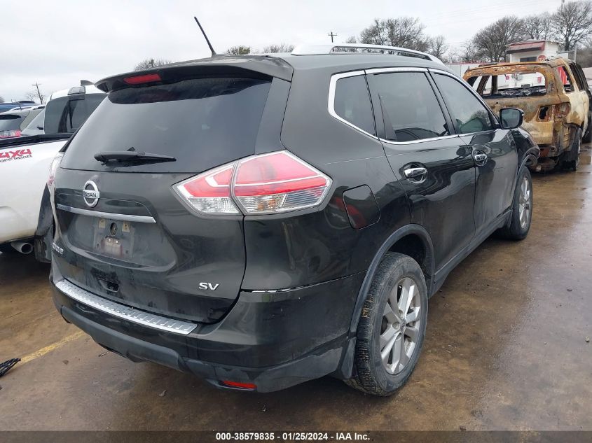 2016 NISSAN ROGUE S/SL/SV - KNMAT2MT3GP667447