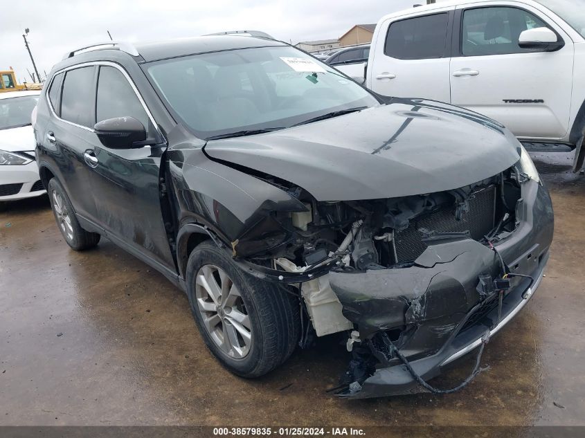 2016 NISSAN ROGUE S/SL/SV - KNMAT2MT3GP667447