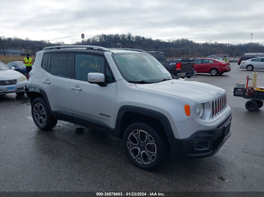 2017 JEEP RENEGADE LIMITED - ZACCJBDB8HPE40717