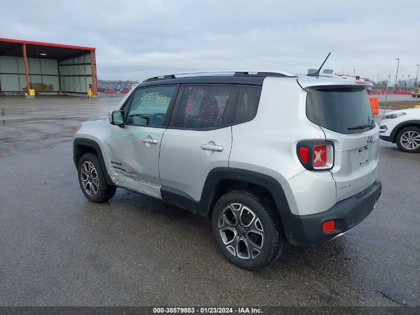 2017 JEEP RENEGADE LIMITED - ZACCJBDB8HPE40717