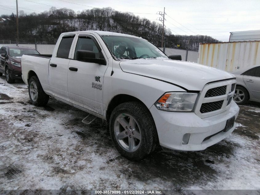 2018 RAM 1500 EXPRESS QUAD CAB 4X4 6'4 BOX - 1C6RR7FG7JS265148