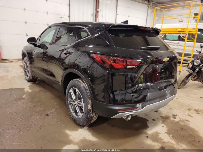 VIN 3GNKBHR42RS190078 2024 CHEVROLET BLAZER 2LT