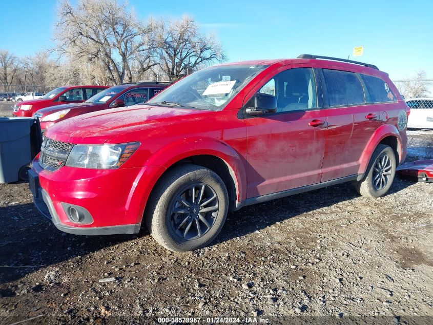 2019 DODGE JOURNEY SE - 3C4PDDBG5KT848952