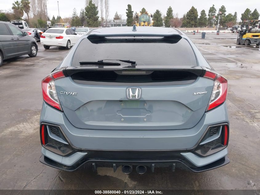 2021 HONDA CIVIC SPORT - SHHFK7H4XMU424098