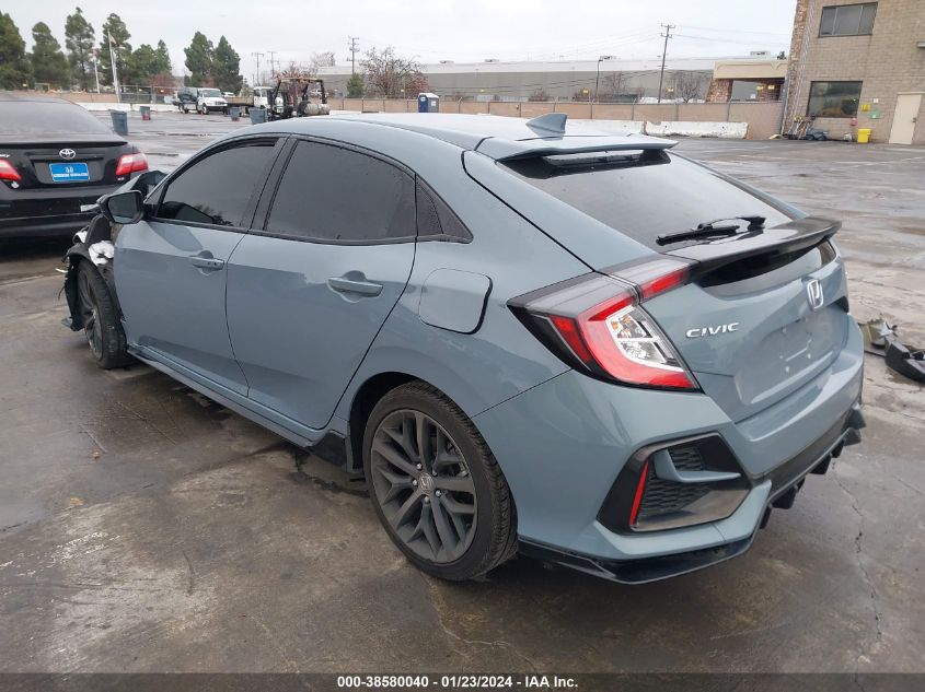 2021 HONDA CIVIC SPORT - SHHFK7H4XMU424098