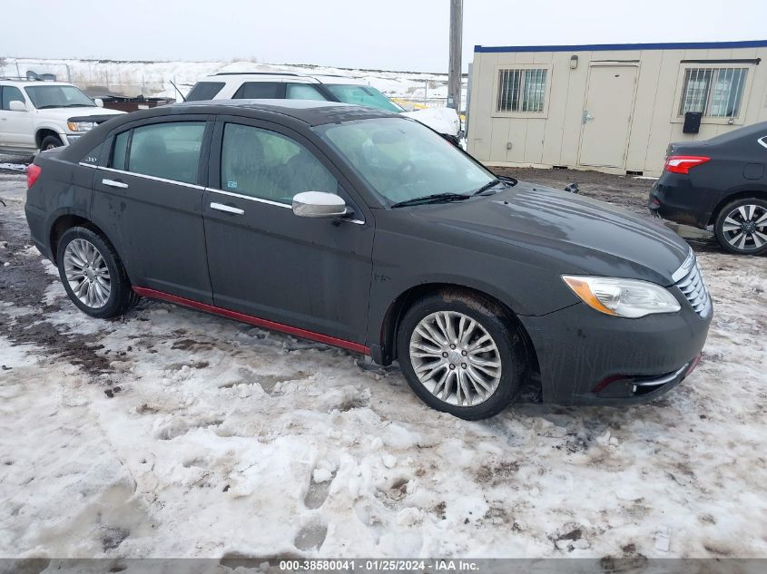 2013 CHRYSLER 200 LIMITED - 1C3CCBCG0DN503596