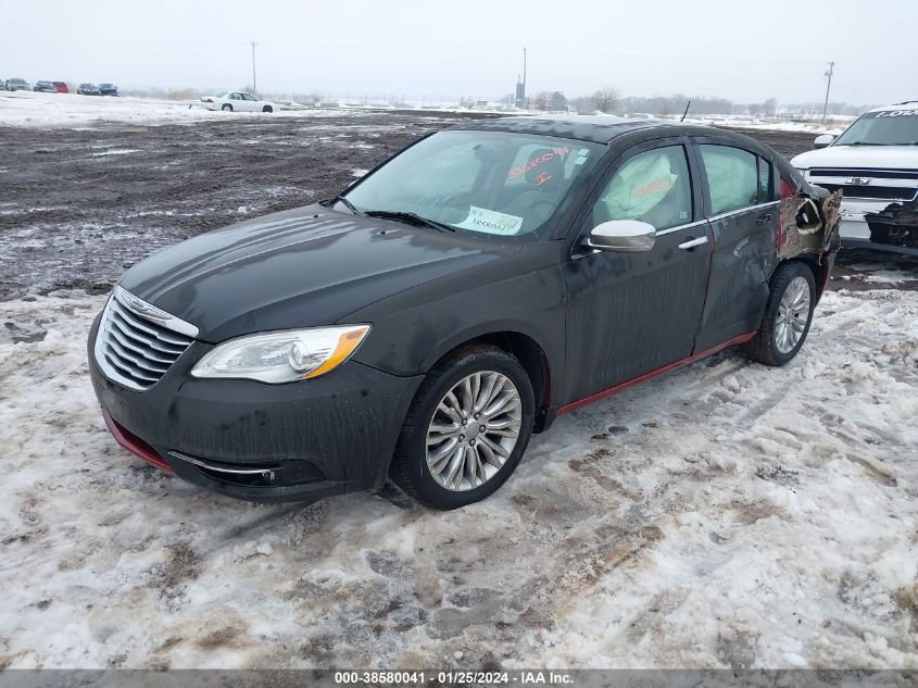 2013 CHRYSLER 200 LIMITED - 1C3CCBCG0DN503596