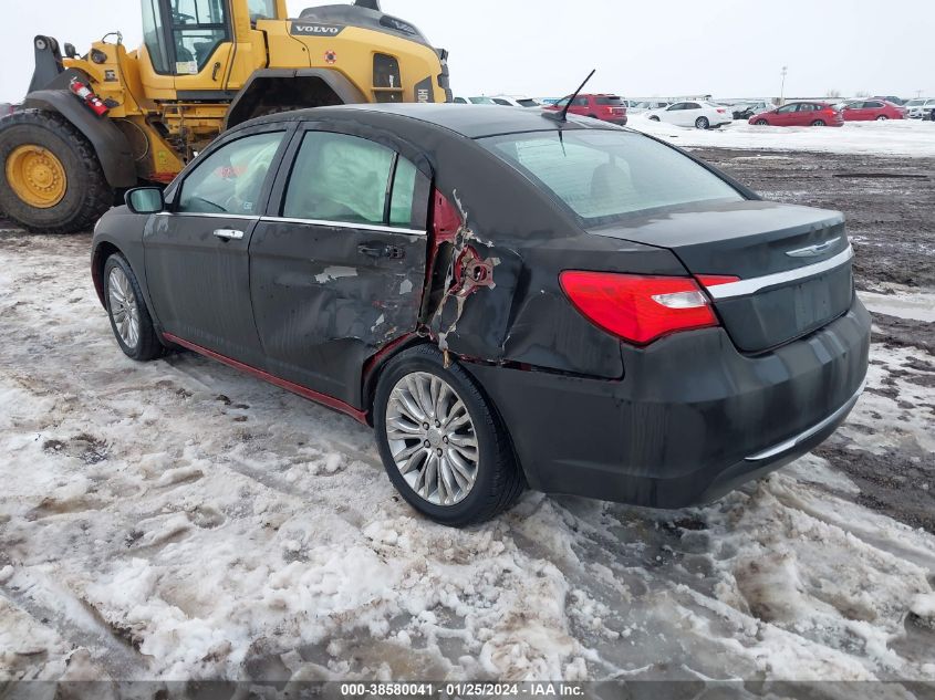 2013 CHRYSLER 200 LIMITED - 1C3CCBCG0DN503596