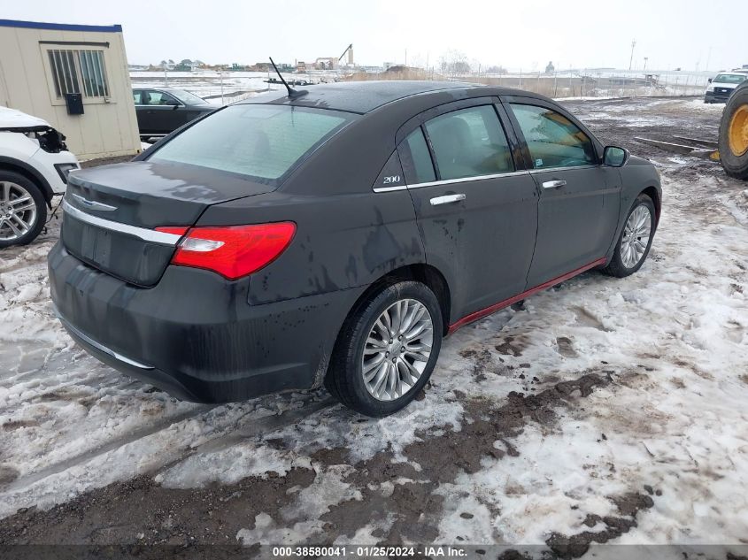 2013 CHRYSLER 200 LIMITED - 1C3CCBCG0DN503596