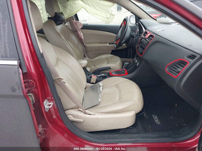 2013 CHRYSLER 200 LIMITED - 1C3CCBCG0DN503596