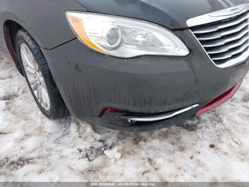 2013 CHRYSLER 200 LIMITED - 1C3CCBCG0DN503596