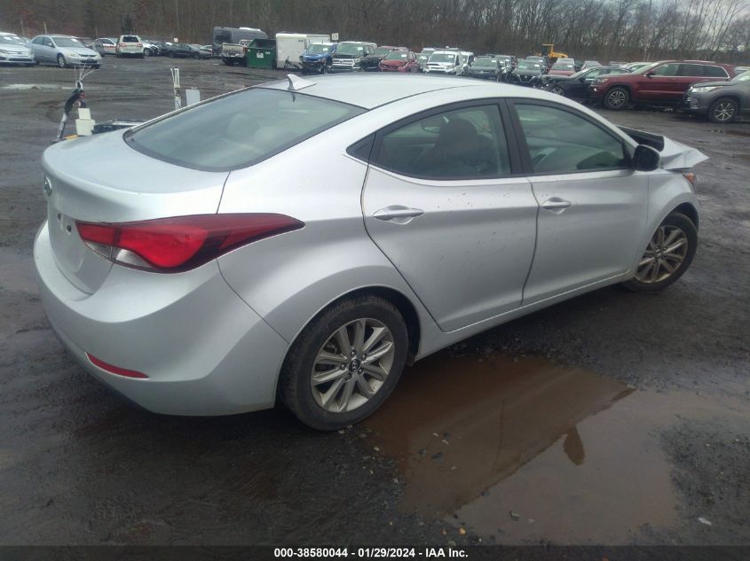 2015 HYUNDAI ELANTRA SE - 5NPDH4AE5FH610984