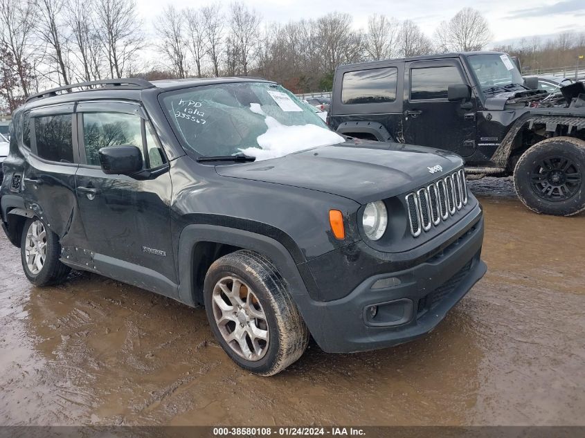 2017 JEEP RENEGADE LATITUDE - ZACCJABB7HPF94221