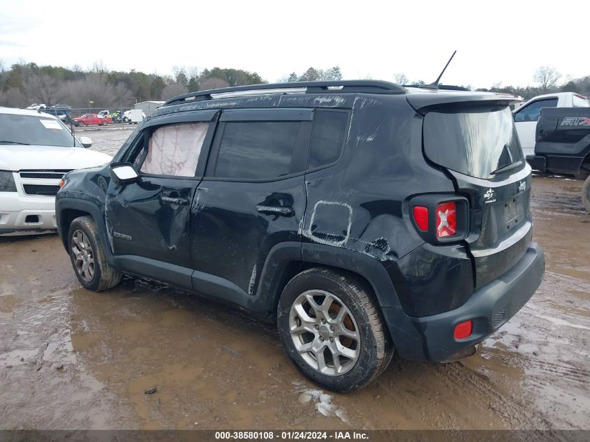 2017 JEEP RENEGADE LATITUDE - ZACCJABB7HPF94221