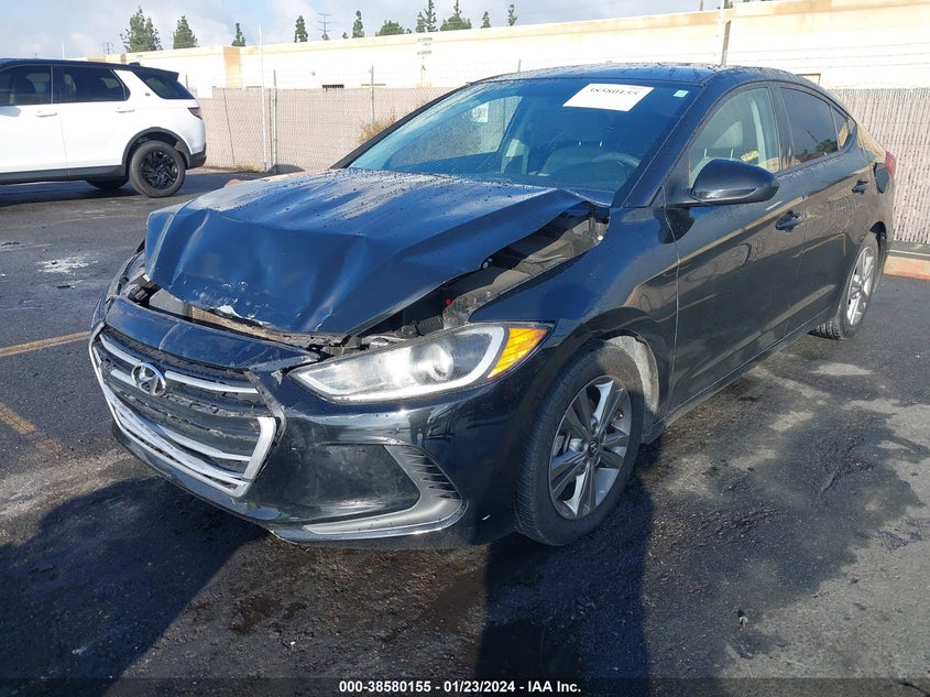 VIN 5NPD84LF8JH392439 2018 HYUNDAI ELANTRA SEL/VALUE/LIMITED