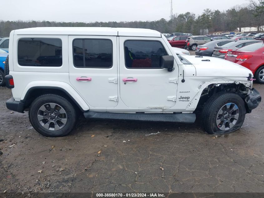 2018 JEEP WRANGLER UNLIMITED SAHARA 4X4 - 1C4HJXEG6JW206159
