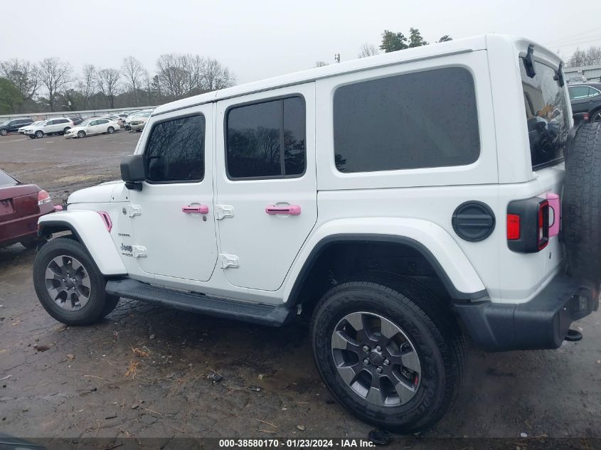 2018 JEEP WRANGLER UNLIMITED SAHARA 4X4 - 1C4HJXEG6JW206159