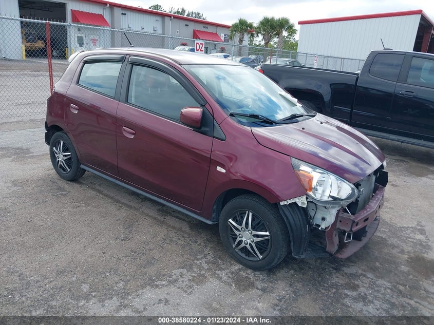 VIN ML32A3HJ4LH006011 2020 MITSUBISHI MIRAGE ES