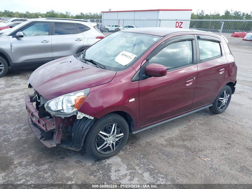 VIN ML32A3HJ4LH006011 2020 MITSUBISHI MIRAGE ES