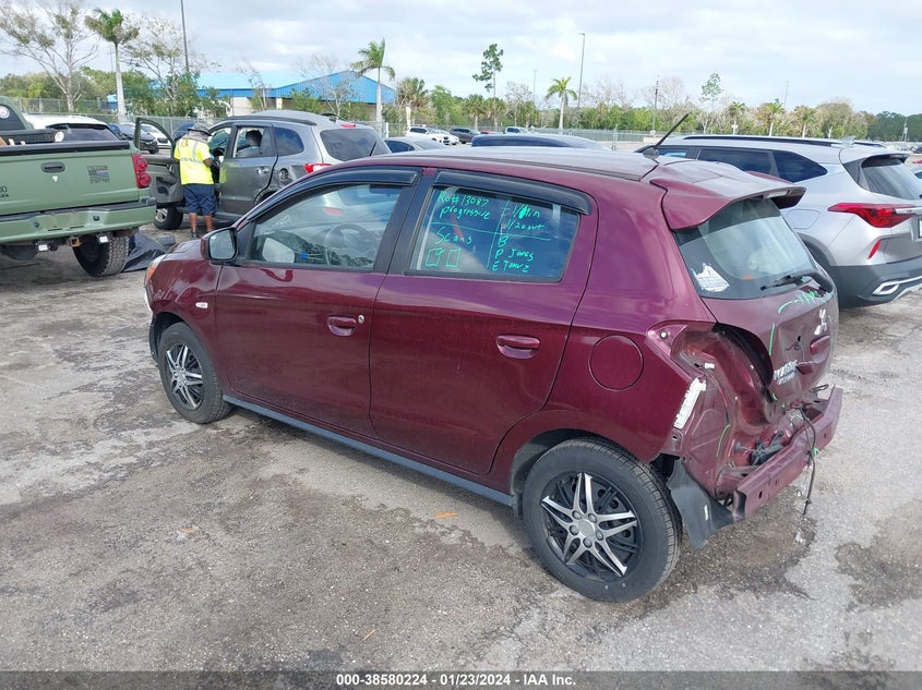 VIN ML32A3HJ4LH006011 2020 MITSUBISHI MIRAGE ES
