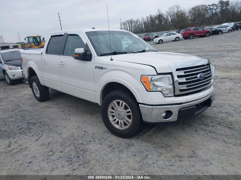 2014 FORD F-150 LARIAT - 1FTFW1CF5EKG29067