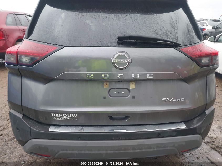 2022 NISSAN ROGUE SV - 5N1BT3BB9NC681597