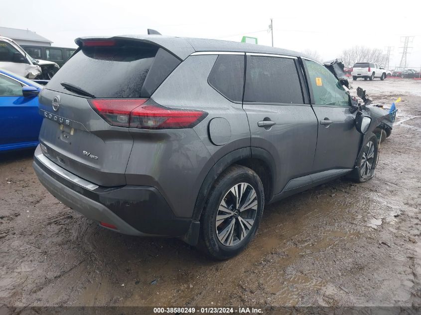 2022 NISSAN ROGUE SV - 5N1BT3BB9NC681597