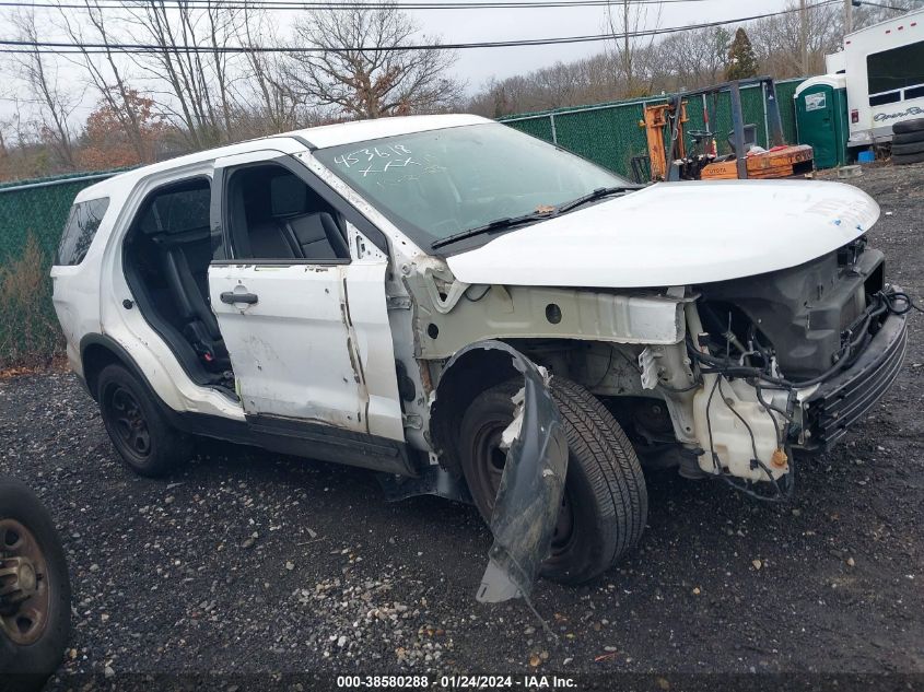2018 FORD POLICE INTERCEPTOR UTILITY - 1FM5K8ARXJGB92141