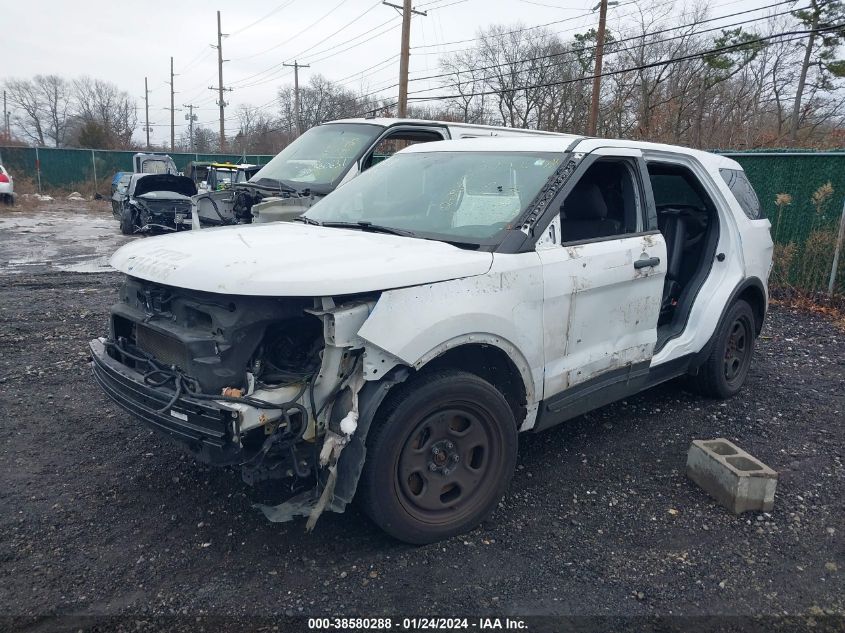 2018 FORD POLICE INTERCEPTOR UTILITY - 1FM5K8ARXJGB92141