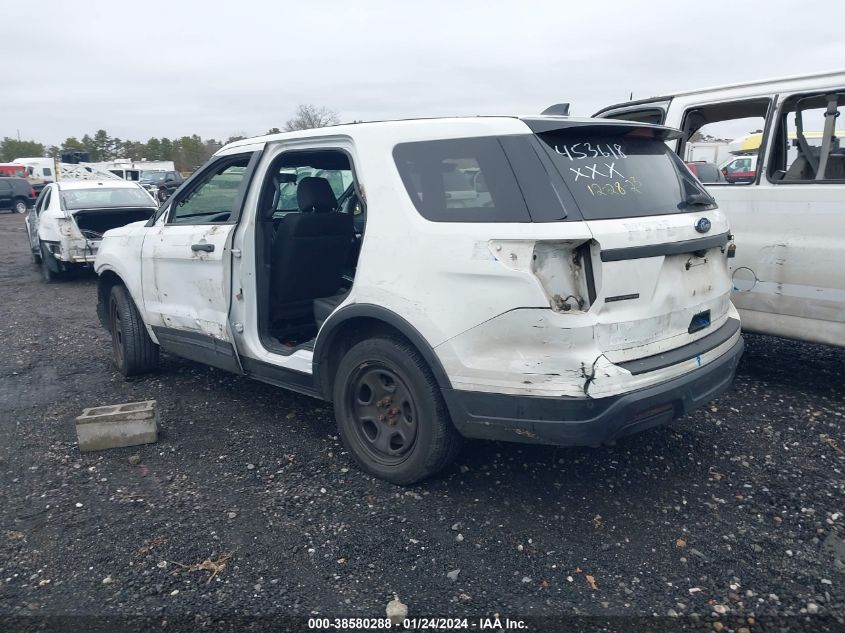 2018 FORD POLICE INTERCEPTOR UTILITY - 1FM5K8ARXJGB92141