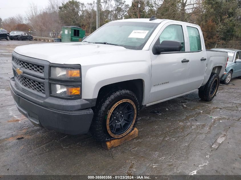 2015 CHEVROLET SILVERADO 1500 WT - 1GCRCPEHXFZ387523