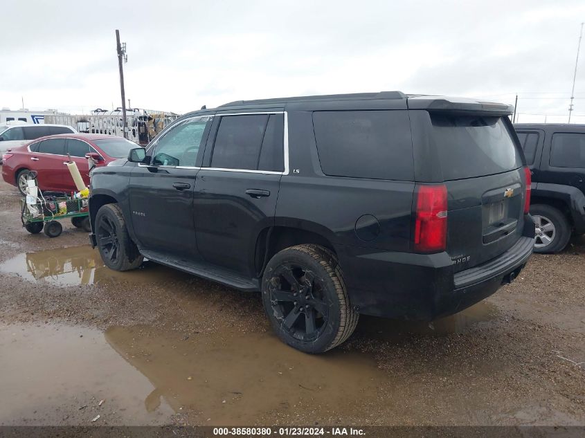 2016 CHEVROLET TAHOE C1500  LS - 1GNSCAKC0GR202928