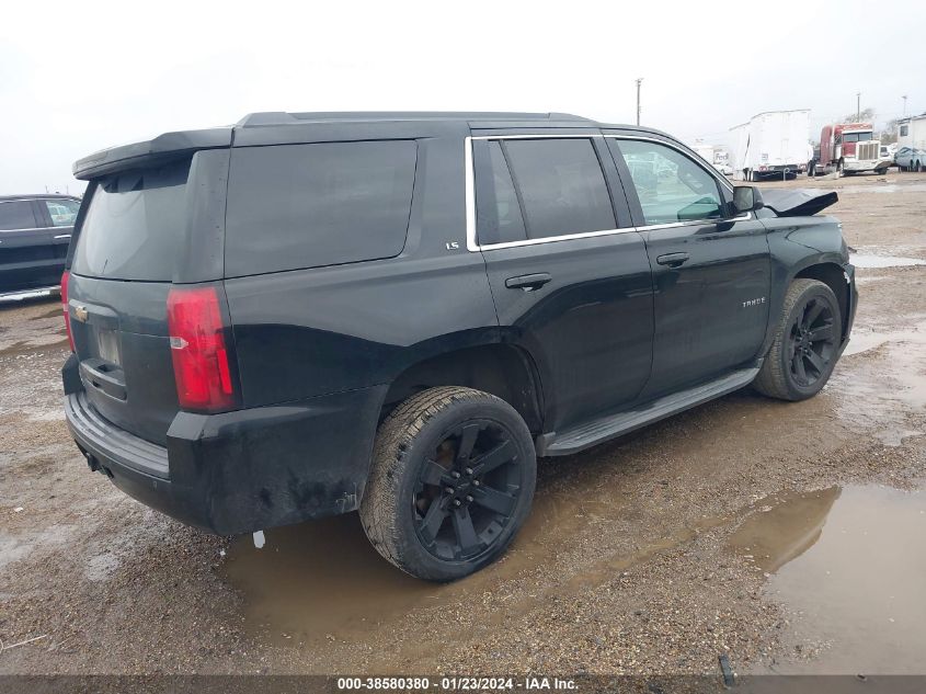2016 CHEVROLET TAHOE C1500  LS - 1GNSCAKC0GR202928