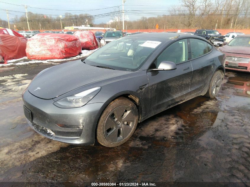 2023 TESLA MODEL 3 REAR-WHEEL DRIVE - 5YJ3E1EAXPF652237