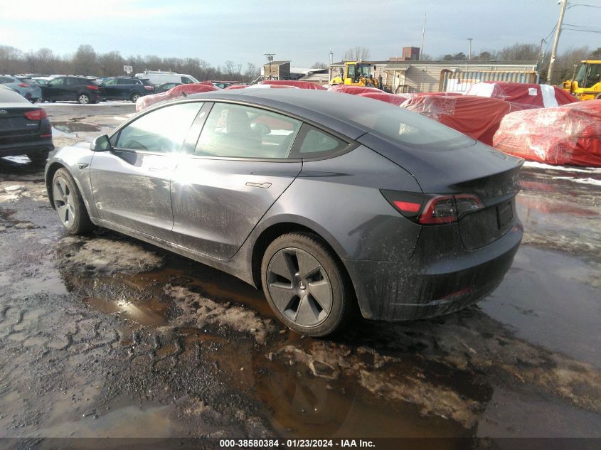 2023 TESLA MODEL 3 REAR-WHEEL DRIVE - 5YJ3E1EAXPF652237