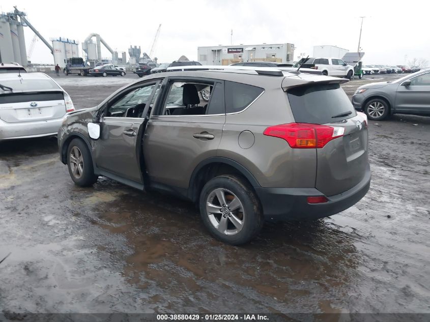 2015 TOYOTA RAV4 XLE - JTMRFREV7FD121494