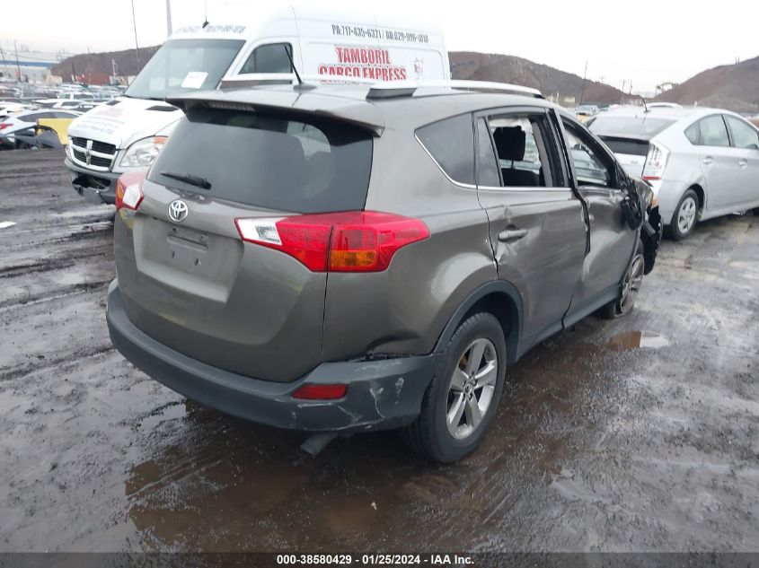 2015 TOYOTA RAV4 XLE - JTMRFREV7FD121494